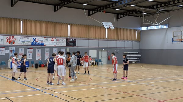Début de match U18M CSP vs Gerzat Basket