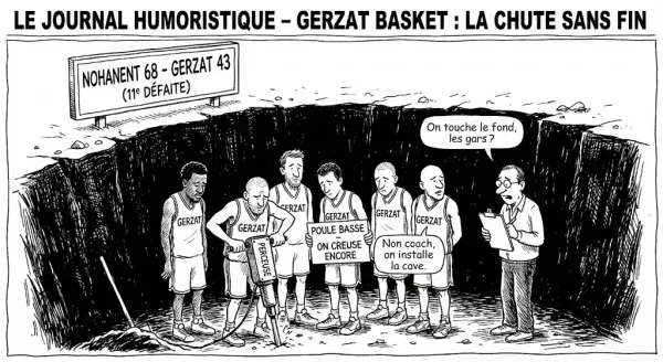 Nohanent 68-43 Gerzat Basket U18M : Onzième round, onzième KO