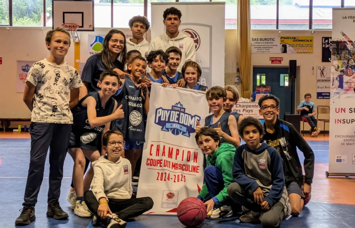 Stade Clermontois U11M champion : un point pour l&rsquo;éternité