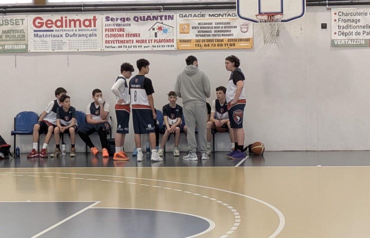 U15M Gerzat : victoire éclatante à Chauriat Vertaizon (53-75)