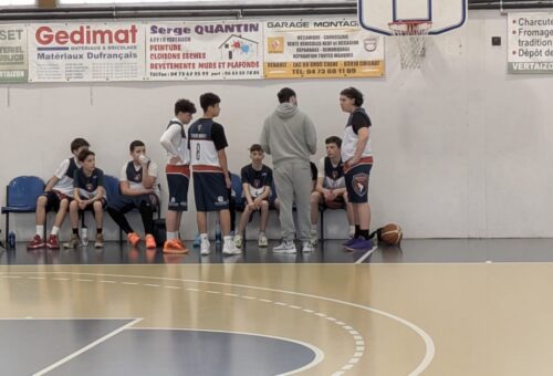 U15M Gerzat : victoire éclatante à Chauriat Vertaizon (53-75)