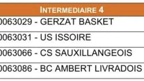 Gerzat Basket U18M : Après la survie en enfer, le vrai championnat peut enfin commencer