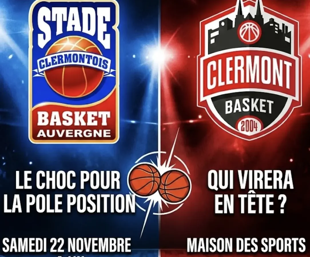 Stade Clermontois vs Clermont Basket U11 : le choc des invaincus pour la tête de la poule