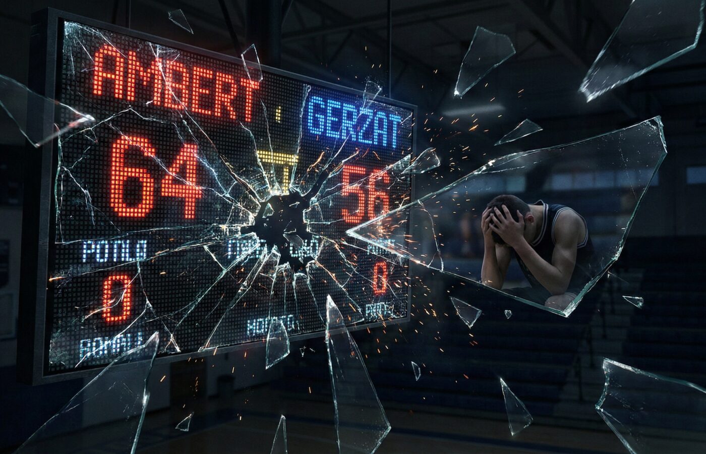 Ambert vs  Gerzat Basket U18M (64-56) : la remontée gâchée.