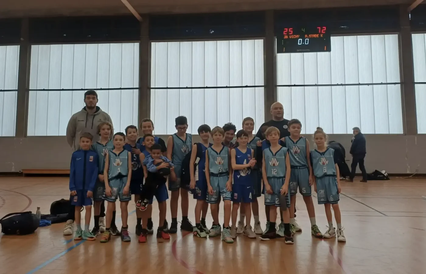 JA Vichy 25-72 Stade Clermontois U11M : Balade thermale et carton plein