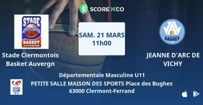 Le Stade U11M reçoit la JA Vichy : six sur six, et ce n&rsquo;est pas fini