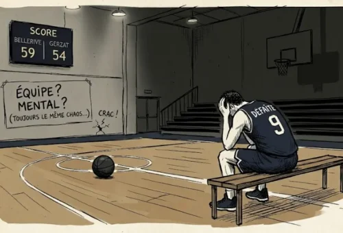 Gerzat Basket : le mental craque, Bellerive s&rsquo;envole (59-54)